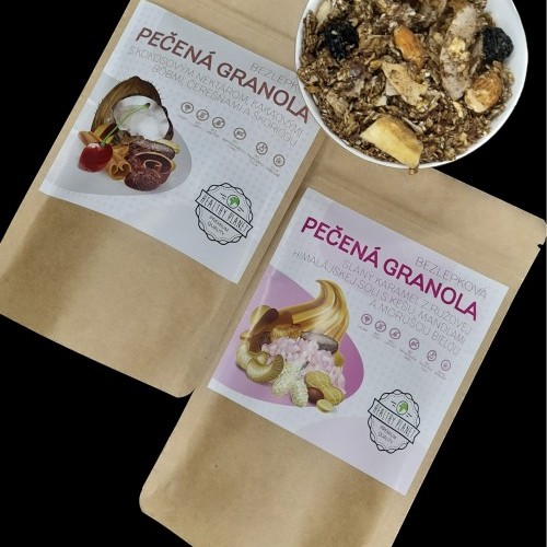 100g + 100g BEZLEPKOVÁ PEČENÁ GRANOLA MIX