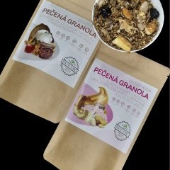 100g + 100g BEZLEPKOVÁ PEČENÁ GRANOLA MIX