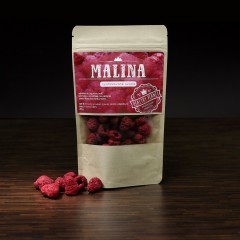 Mrazom sušené ovocie Malina